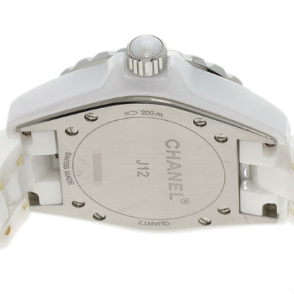 Chanel J12 1.3 "White Ceramic Watches H0968 Ceramic/Ceramic