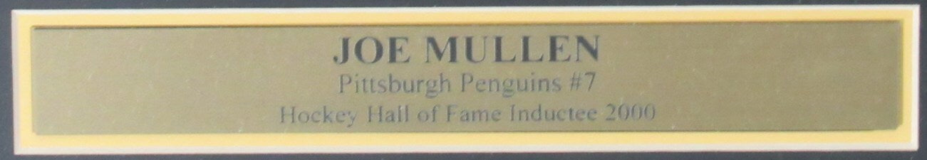 Joe Mullen Hof Penguins Signed/Autographed 11X14 Photo Framed Jsa 158162