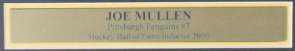 Joe Mullen Hof Penguins Signed/Autographed 11X14 Photo Framed Jsa 158162
