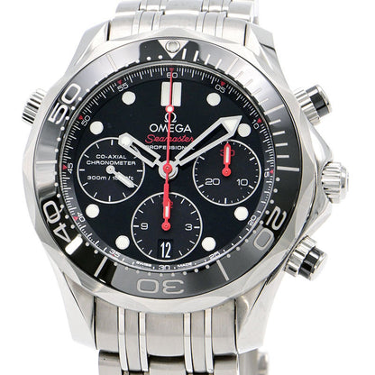 Omega Seamaster Diver 300M 212.30.42.50.01.001 Black Men'S Used Watch #3224