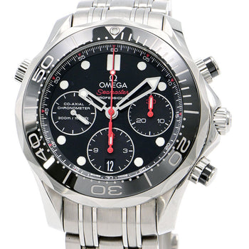 Omega Seamaster Diver 300M 212.30.42.50.01.001 Black Men'S Used Watch #3224