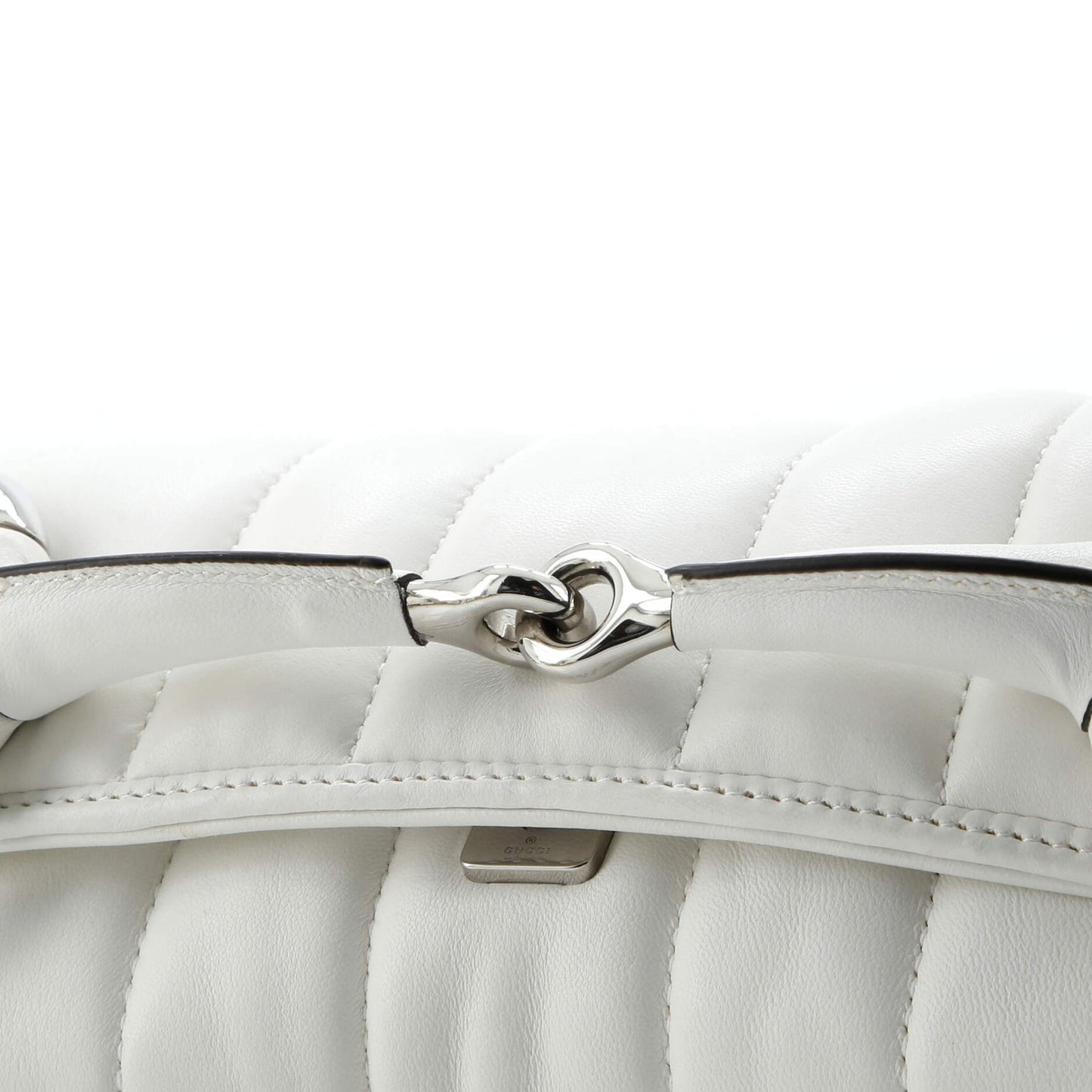 Gucci Horsebit Chain Shoulder Bag Vertical Quilted Leather Medium