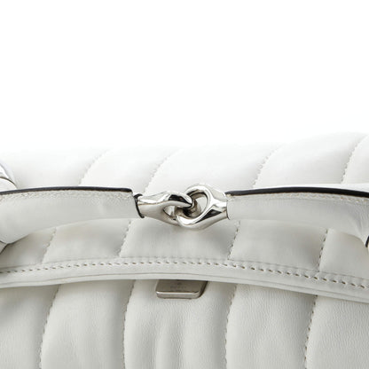 Gucci Horsebit Chain Shoulder Bag Vertical Quilted Leather Medium
