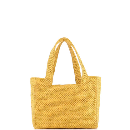 Loewe Paula'S Ibiza Logo Convertible Tote Raffia Medium