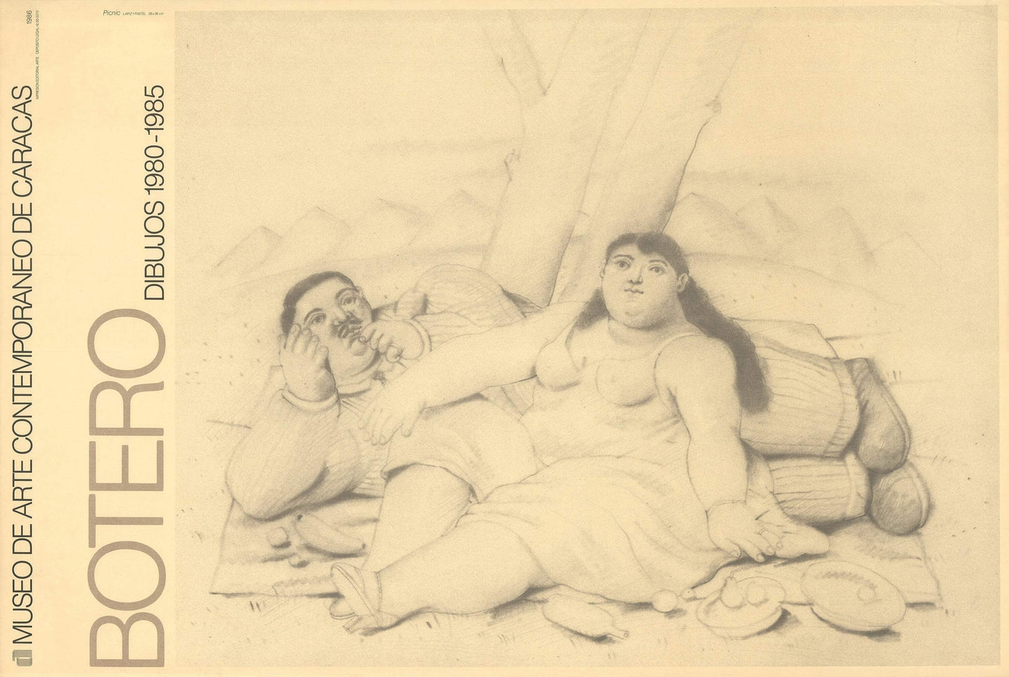 Fernando Botero Drawings - " Offset Lithograph Contemporary