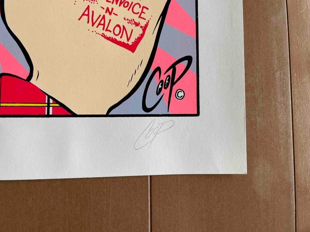 Nirvana Coop Poster Print (Silk Screen) - Original 1993