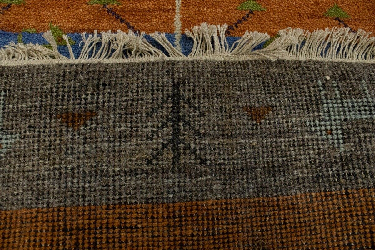 Modern Multicolored Pictorial Tribal Gabbeh Rug