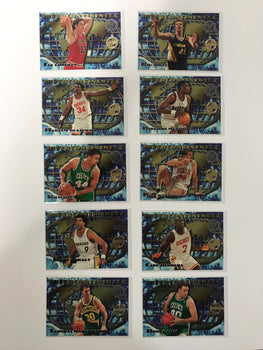 1995 Topps Members Only Basketball Intercontinental Lot (10 Cards)