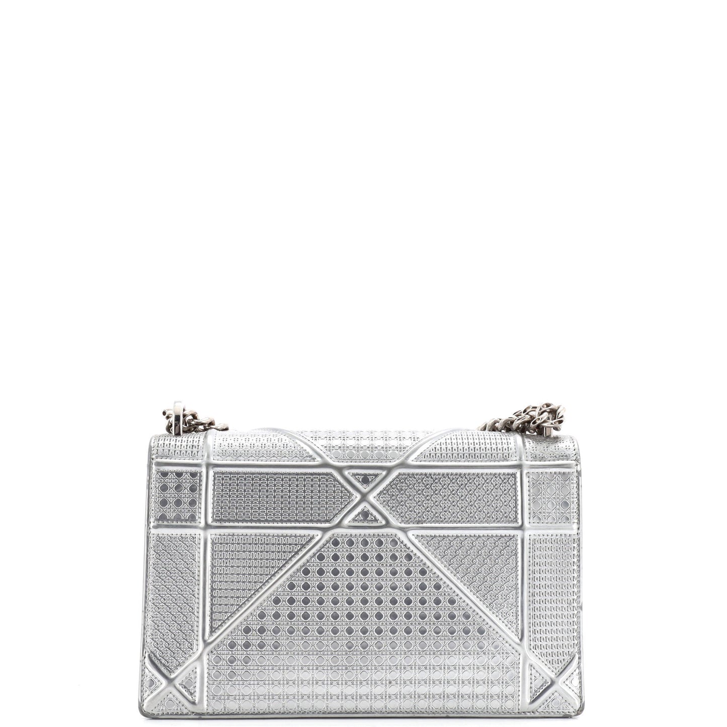 Christian Dior Diorama Flap Bag Cannage Embossed Calfskin Medium