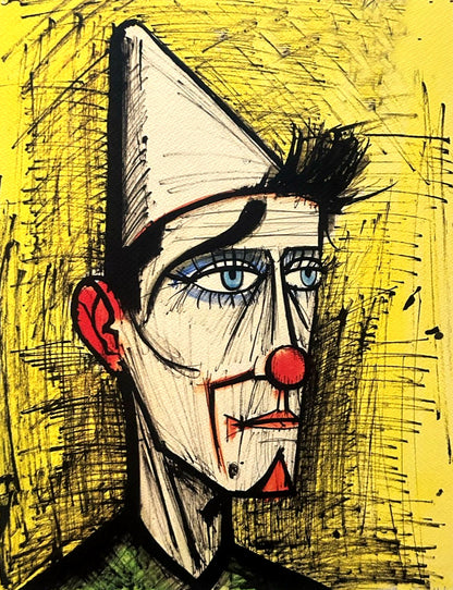 Bernard Buffet Lithograph Certified Coa