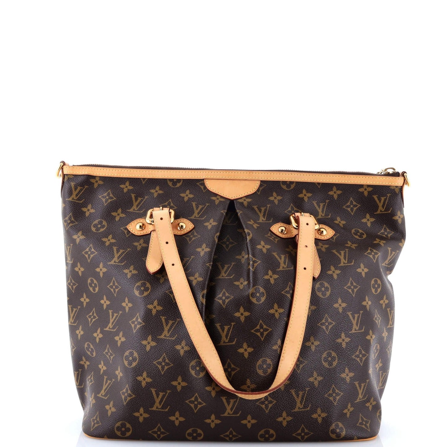 Louis Vuitton Palermo Handbag Monogram Canvas Gm