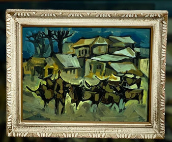 M. Sivanesan (Indian) Original Landscape Painting