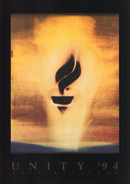 Ross Bleckner Unity '94 " Offset Lithograph Contemporary