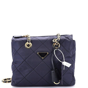 Prada Re-Edition 1995 Chain Tote Quilted Re-Nylon Small