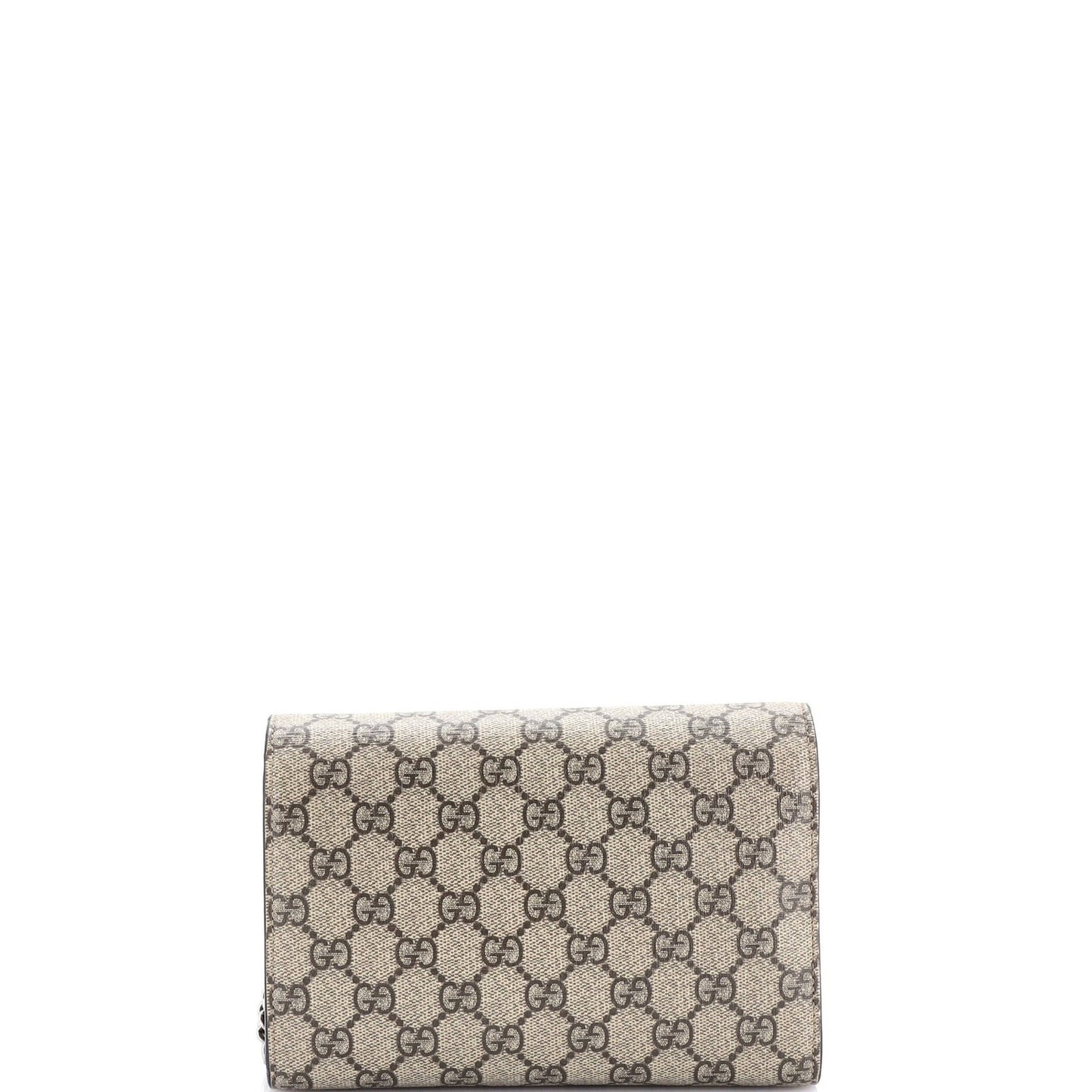 Gucci Dionysus Chain Wallet Gg Coated Canvas Small