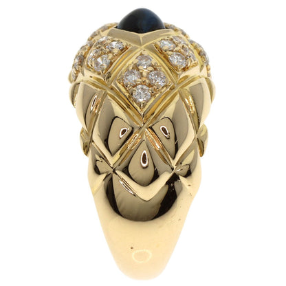 Chaumet Belcordriere Sapphire Diamond Ring K18