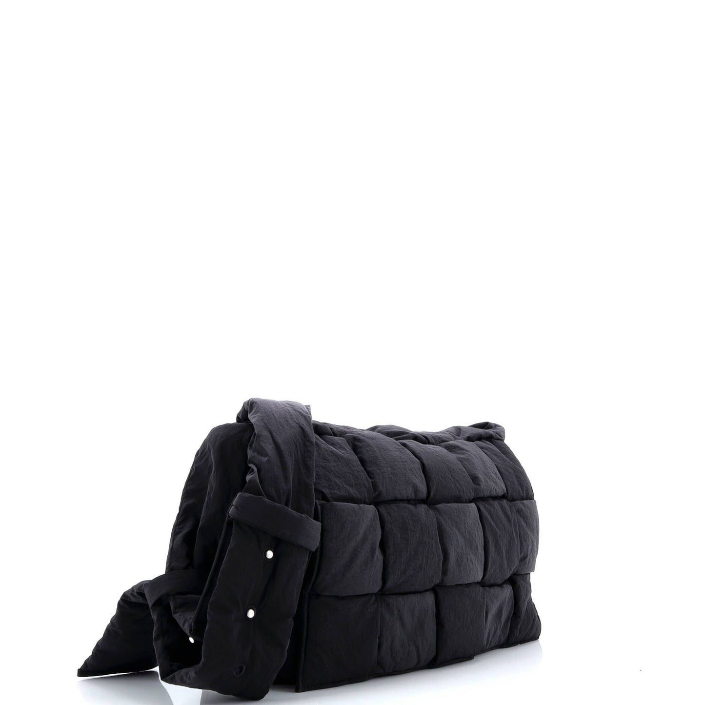 Bottega Veneta Cassette Crossbody Bag Maxi Intrecciato Nylon Large