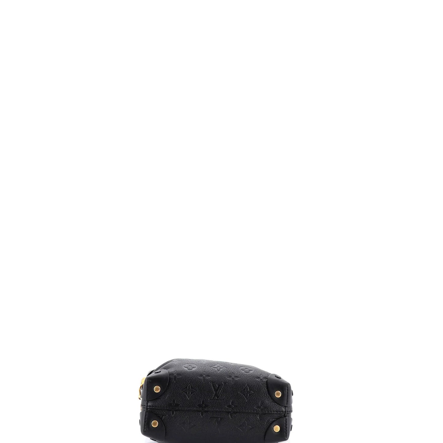 Louis Vuitton Petite Malle Souple Handbag Monogram Empreinte Leather