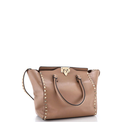 Valentino Garavani Rockstud Tote Soft Leather Medium