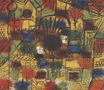 Paul Klee Composition With Black Focal Point 
