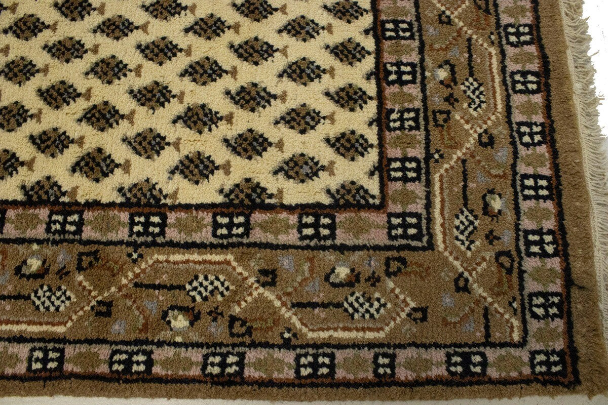 Floral Oriental Runner Rug Allover Design Wool