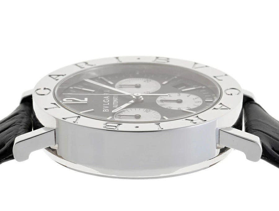 Bvlgari Bulgari Chronograph Bb38Sl Black Automatic