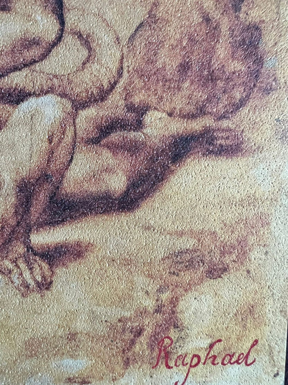 Raffaello Sanzio Lithograph 1968 Limited Edition Numbered With Certified Pencil