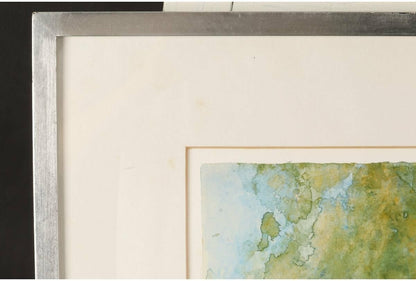 Gottfried Salzmann Original Painting Watercolor