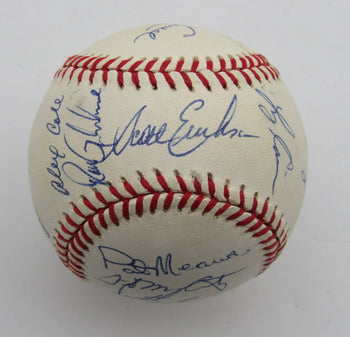 1994 Twins Team Signed/Auto (12) Oal Baseball Herb Carneal (Hof) 180647