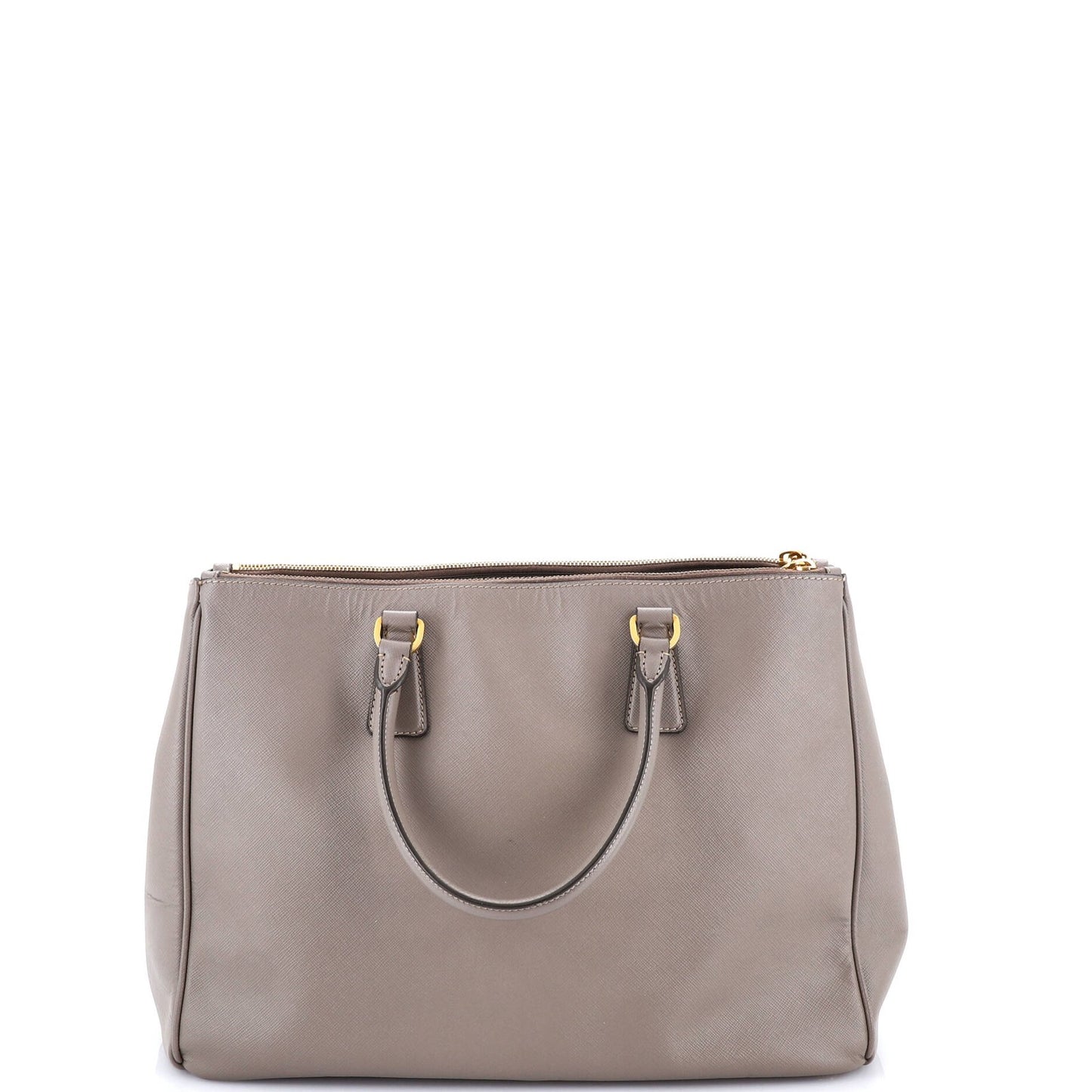 Prada Double Zip Lux Tote Saffiano Leather Large