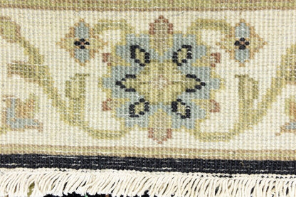 Handmade Black Osh Chobi Peshawar Rug Small