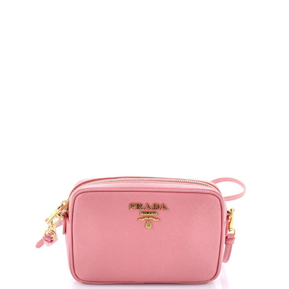 Prada Camera Shoulder Bag Saffiano Leather Small