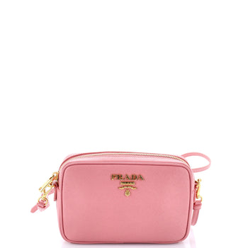 Prada Camera Shoulder Bag Saffiano Leather Small