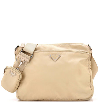 Prada Re-Edition Front Pocket Messenger Bag Tessuto Large