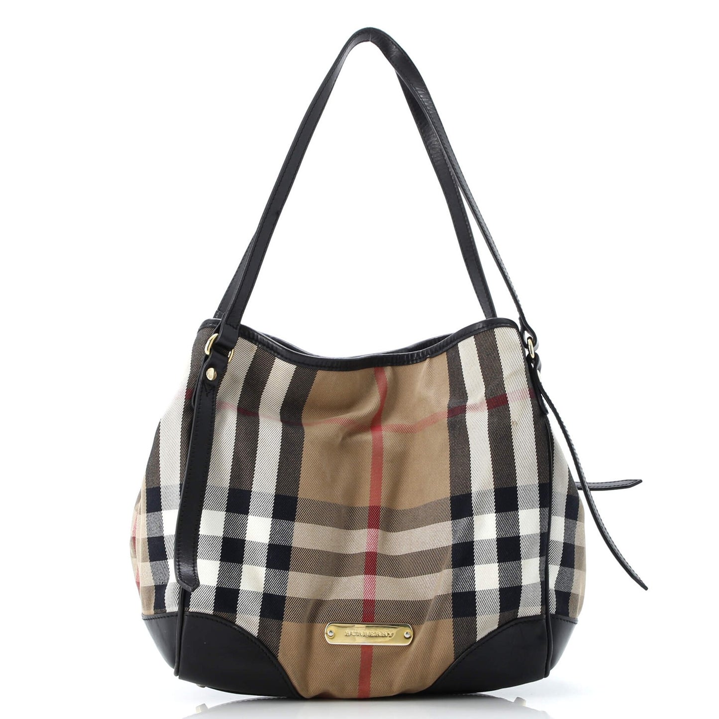 Burberry Canterbury Tote House Check Canvas Small