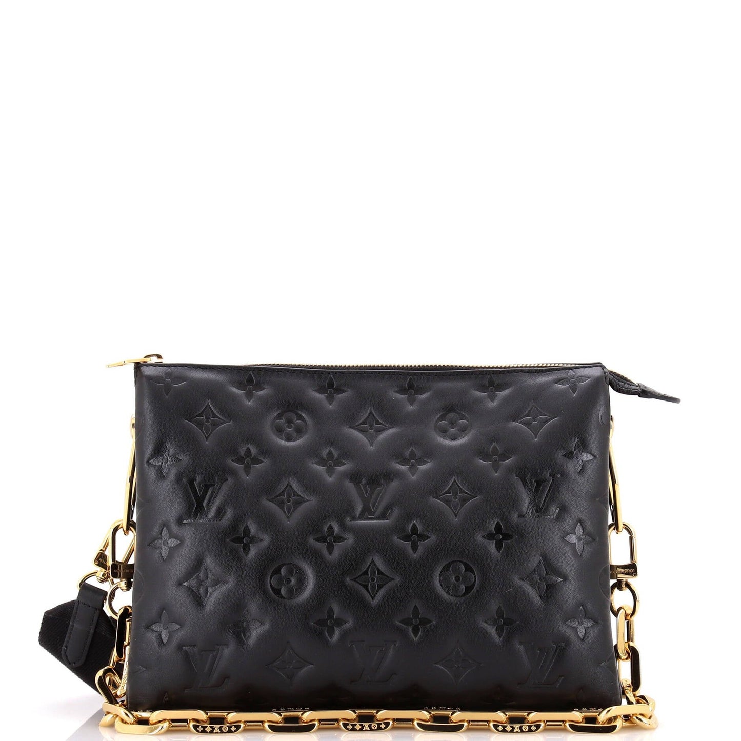 Louis Vuitton Coussin Bag Monogram Embossed Lambskin Pm