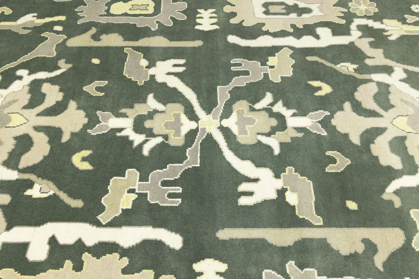 Extra Large Handmade Wool Oushak Chobi Oriental