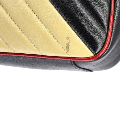 Gucci Gg Marmont Flap Bag Diagonal Quilted Leather Small