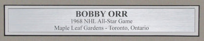 Bobby Orr Hof Signed 11X14 Photo 1968 All-Star Game Framed Gnr 187189