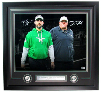 Nick Sirianni/Dom Disandro Dual-Signed 16X20