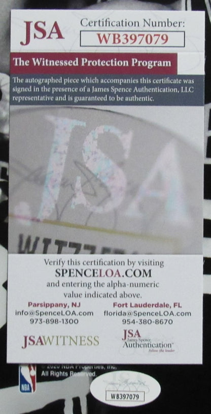 Larry Bird Hof Signed/Auto 8X10 Photo Boston Celtics Jsa 187697