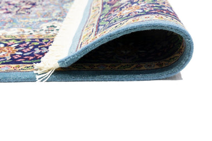 Handmade Kirman Oriental Rug Classic Floral