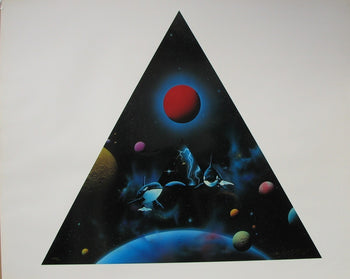 Michael David Ward - 'Portal' Mixed Media Print