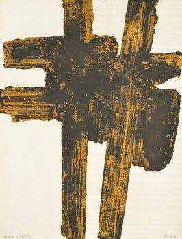 Pierre Soulages Eau-Forte Xviii 