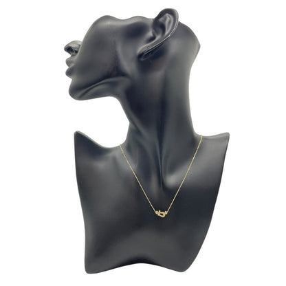 Fred Force 10 Small Diamond Necklace K18Yg