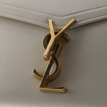 Saint Laurent Cassandra Chain Wallet Leather Mini