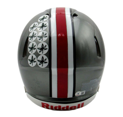 Eddie George Signed Ohio State Speed Full Size