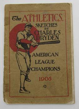 Vintage 1905 Philadelphia Athletics A'S Yearbook