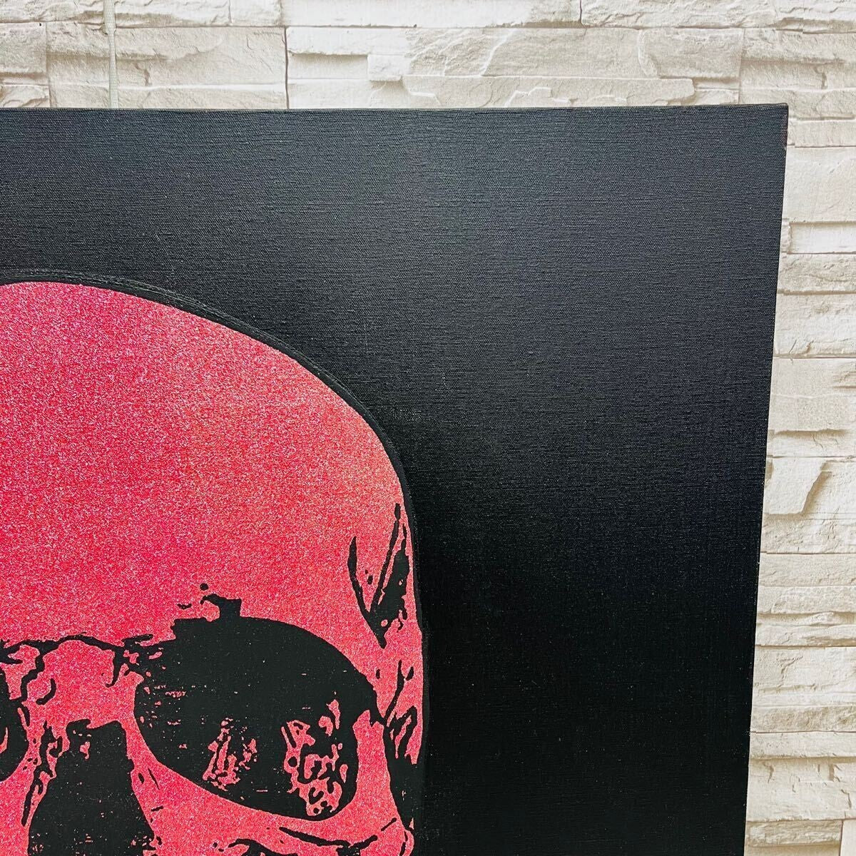 Shane Bowden - Scull Signed Original Art Painting Mixed Media On Canvas