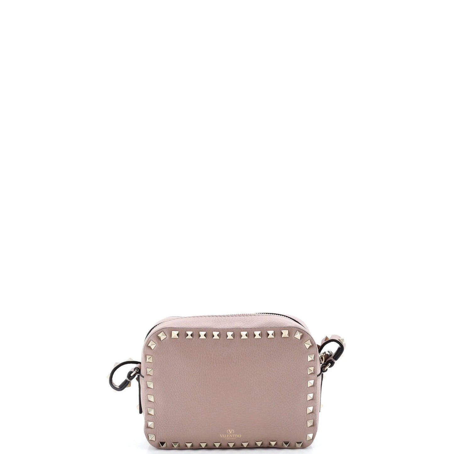 Valentino Garavani Rockstud Camera Crossbody Bag Leather